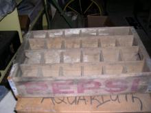 Pepsi wooden box